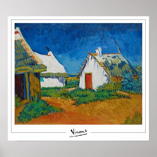 Vincent Van Gogh Zedign Affiche d'art #23-3 (Devant)