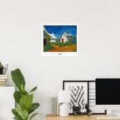 Vincent Van Gogh Zedign Affiche d'art #23-3 (Bureau à domicile)