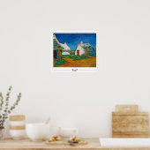 Vincent Van Gogh Zedign Affiche d'art #23-3 (Cuisine)