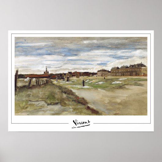 Vincent Van Gogh Zedign Affiche d'art #25-2 II (Devant)