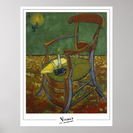 Vincent Van Gogh Zedign Affiche d'art #30-3 (Devant)