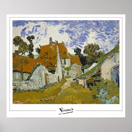 Vincent Van Gogh Zedign Affiche d'art #33-2 (Devant)