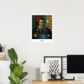 Vincent Van Gogh Zedign Affiche d'art #40-3 (Bureau à domicile)