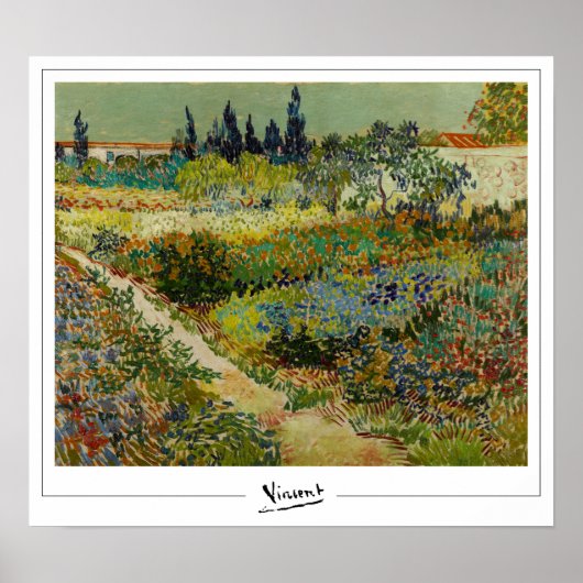 Vincent Van Gogh Zedign Affiche d'art #6-2 (Devant)
