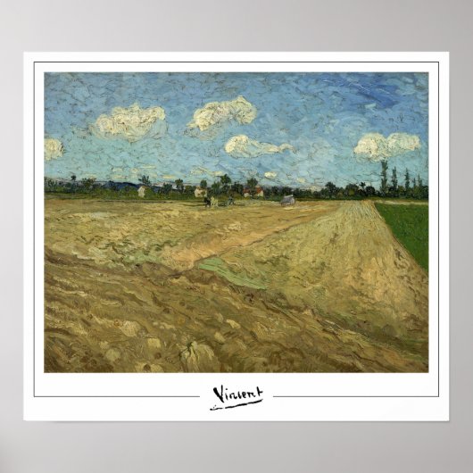 Vincent Van Gogh Zedign Art Poster #16-2 (Devant)
