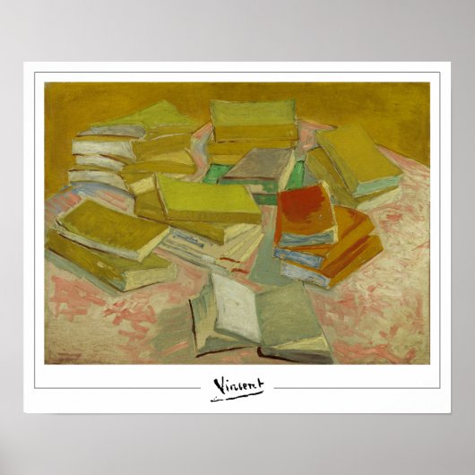 Vincent Van Gogh Zedign Art Poster #30-2 (Voorkant)