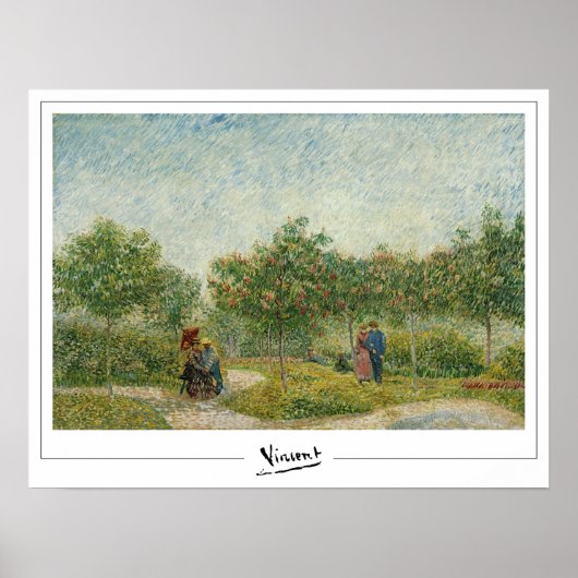 Vincent Van Gogh Zedign Art Poster #35-2 (Voorkant)
