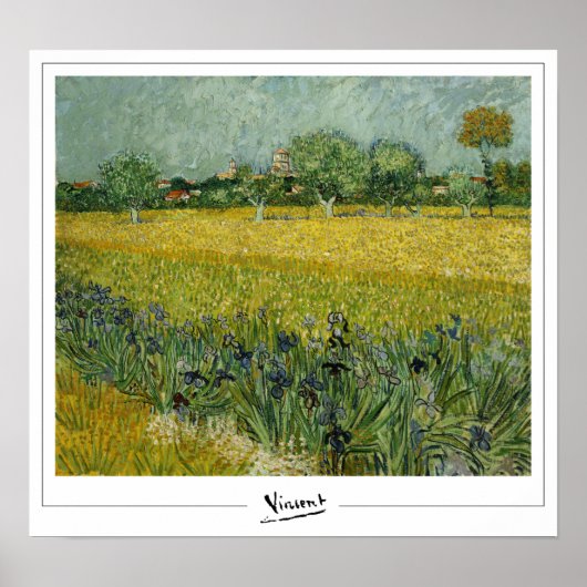 Vincent Van Gogh Zedign Art Poster #46-3 (Voorkant)