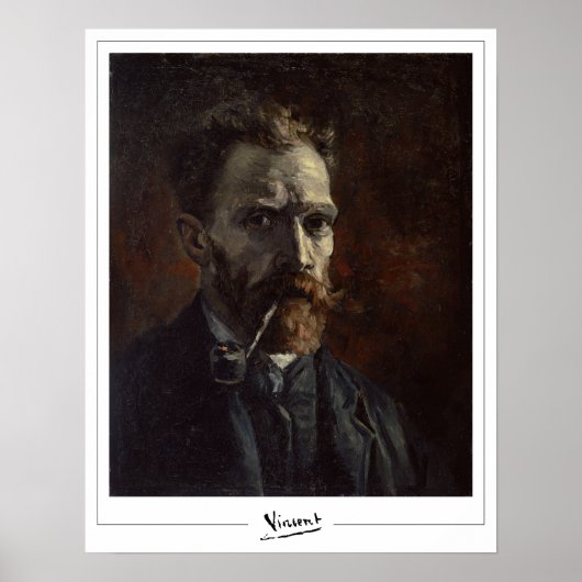Vincent Van Gogh Zedign Art Poster #51-3 (Devant)