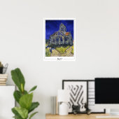 Vincent Van Gogh Zedign Art Poster #5-2 (Bureau à domicile)