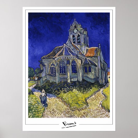 Vincent Van Gogh Zedign Art Poster #5-2 (Devant)