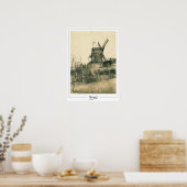 Vincent Van Gogh Zedign Art Poster #9-2 (Cuisine)