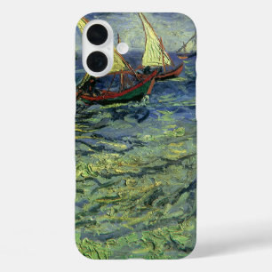 Vincent van Gogh - Zeegezicht bij Saintes Maries iPhone 16 Plus Hoesje