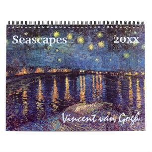 Vincent van Gogh Zeegezichten Maritiem Nautisch Kalender