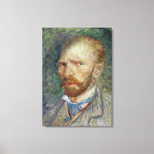 Vincent van Gogh Zelfportret, 1887 Canvas Afdruk