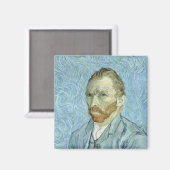 Vincent van Gogh | Zelfportret, 1889 Magneet (Voorkant / Achterkant)