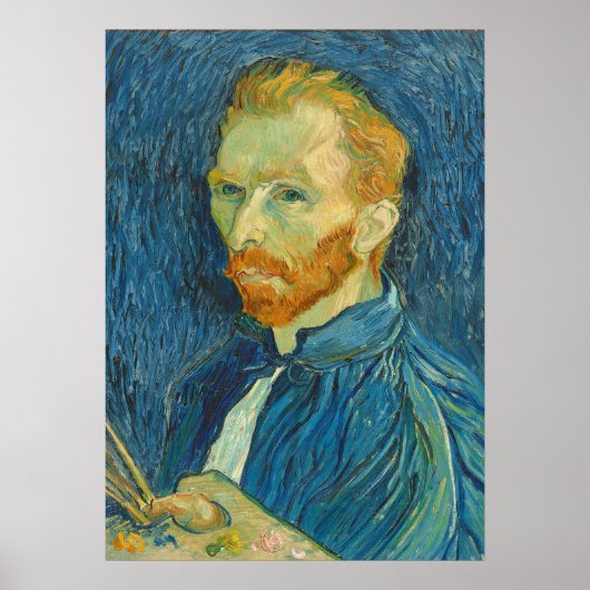 Vincent van Gogh | Zelfportret, 1889 Poster (Voorkant)