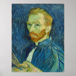Vincent van Gogh: Zelfportret, 1889 Poster