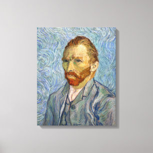Vincent Van Gogh - Zelfportret Canvas Afdruk