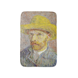Vincent van Gogh - Zelfportret met Pet Badmat