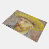 Vincent van Gogh - Zelfportret met Pet Deurmat (Schuin)