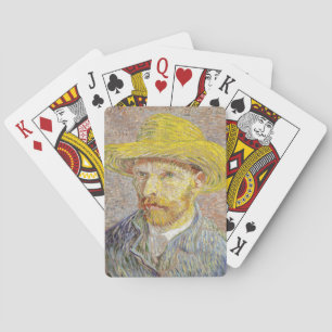 Vincent van Gogh - Zelfportret met Pet Pokerkaarten