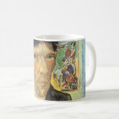 Vincent van Gogh - Zelfportret met verbonden oor Koffiemok (Voorkant rechts)