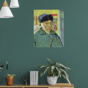 Vincent van Gogh, Zelfportret met verbonden oor, Poster