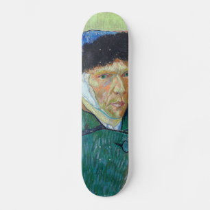 Vincent van Gogh - Zelfportret met verbonden oor Skateboard