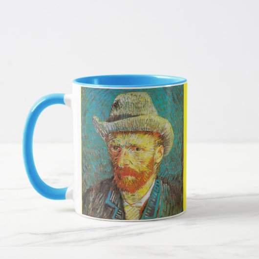 Vincent van Gogh - Zelfportret Mok (Links)
