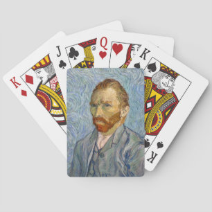Vincent Van Gogh - Zelfportret Pokerkaarten