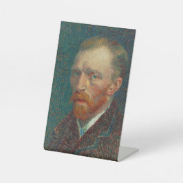 Vincent van Gogh - Zelfportret Reclamebord Met Voetstuk
