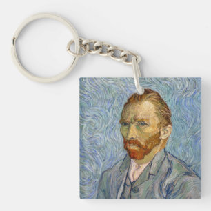 Vincent Van Gogh - Zelfportret Sleutelhanger
