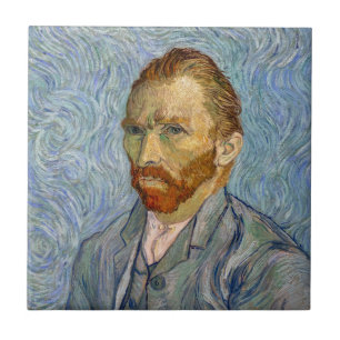 Vincent Van Gogh - Zelfportret Tegeltje
