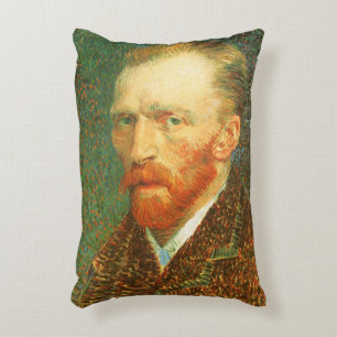 Vincent van Gogh - Zelfportret van Van Gogh Accent Kussen