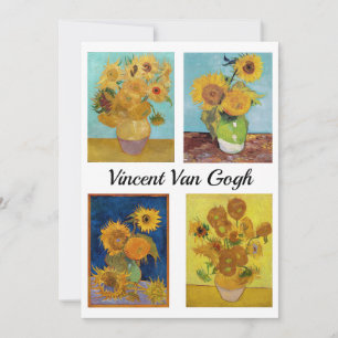 Vincent Van Gogh Zonnebloem Serie Kaart