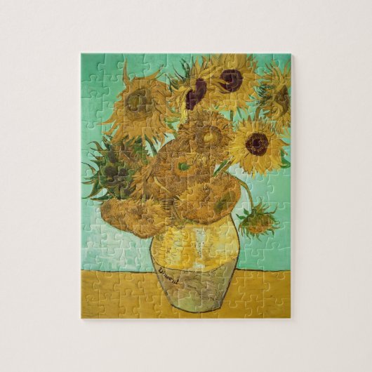 Vincent van Gogh | Zonnebloemen 1888 Legpuzzel (Verticaal)