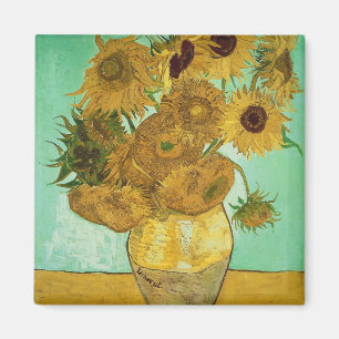Vincent van Gogh   Zonnebloemen 1888 Magneet