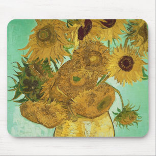 Vincent van Gogh Zonnebloemen 1888 Muismat