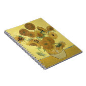 Vincent van Gogh | Zonnebloemen 1888 Notitieboek (Rechterzijde)
