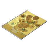 Vincent van Gogh | Zonnebloemen 1888 Notitieboek (Linkerzijde)