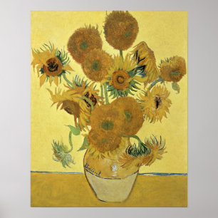 Vincent van Gogh   Zonnebloemen 1888 Poster