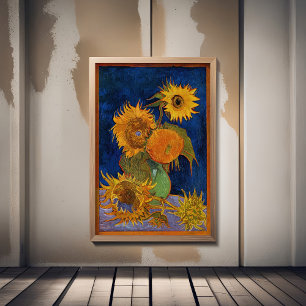 Vincent van Gogh - Zonnebloemen, 2e versie Poster