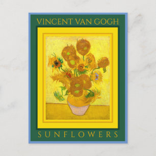 VINCENT VAN GOGH ...ZONNEBLOEMEN BRIEFKAART