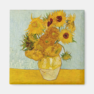 Vincent Van Gogh Zonnebloemen Magneet
