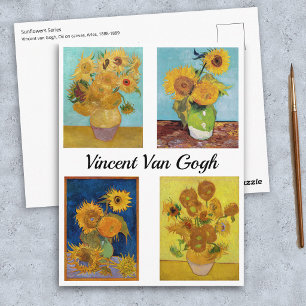 Vincent Van Gogh Zonnebloemen Serie Briefkaart