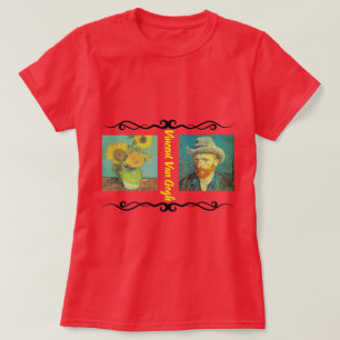 Vincent van Gogh - Zonnebloemen T-shirt voor dames