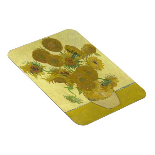 Vincent van Gogh - Zonnebloemen, vierde versie Magneet (Rechterzijde)