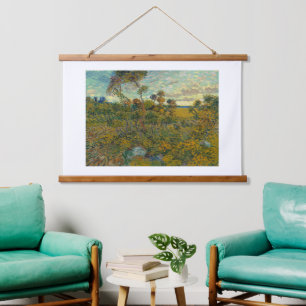 Vincent van Gogh, Zonsondergang bij Montmajour Hangend Wandkleed