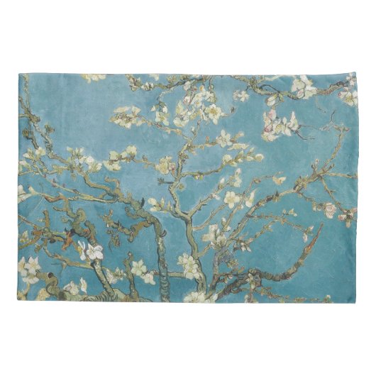 Vincent van Gogh's Almond Blossom (1890) Kussensloop (Achterkant)